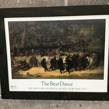 “The Bear Dance” Framed Print (Seattle)