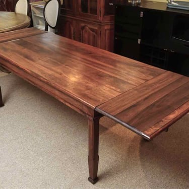 Cherry With Bread Board Ends Includes( 2) 17" Leaves Dining Table