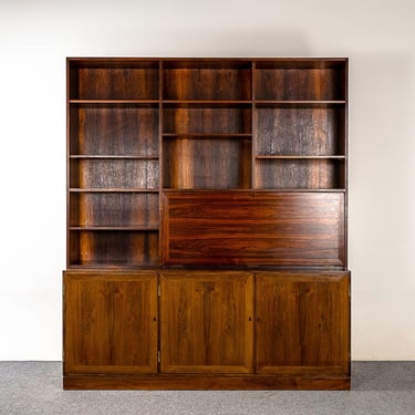 Danish Rosewood Bookcase Cabinet by Kai Winding - (322-080) 