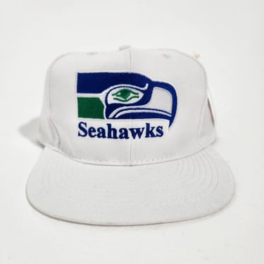 Vintage 1990's American Needle Seattle Seahawks Logo Snapback Hat
