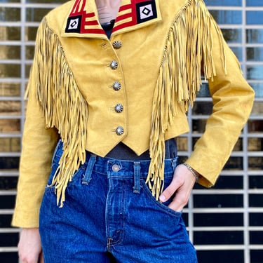 Cripple Creek Suede Fringe Jacket