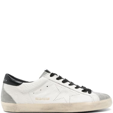 Golden Goose Men Super-Star Leather Sneakers