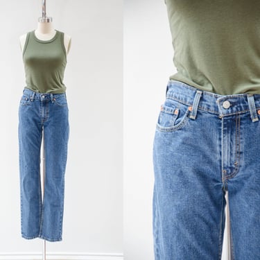 vintage Levi's 514 jeans | 90s y2k low rise relaxed fit straight leg boyfriend mom jeans 32x30 
