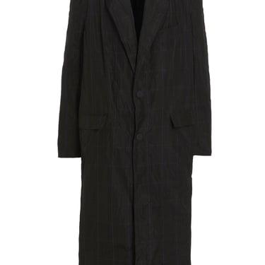 Balenciaga Men Check Packable Coat