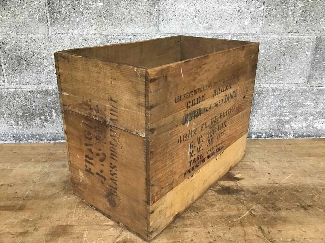 Vintage Wood Box (Seattle) | Second Use | Seattle and Tacoma, WA