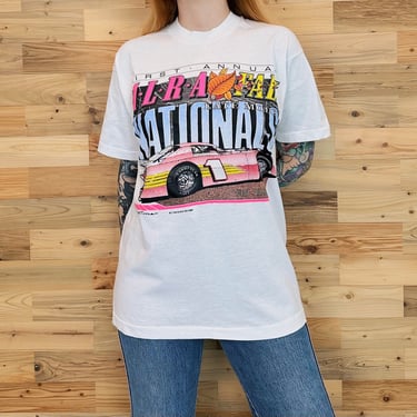 Vintage 90's MLRA Nationals Race Tee Shirt T-Shirt 