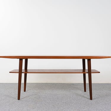 Danish Modern Teak Coffee Table - (324-242) 