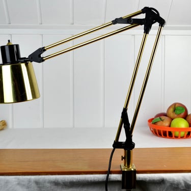 Giotto table lamp by Sergio Barnadi for Luce e Dimensioni Italy 70s lamp articulated lamp table lamp design lamp vintage office desk 