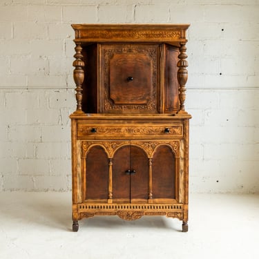 Antique Jacobean Cabinet