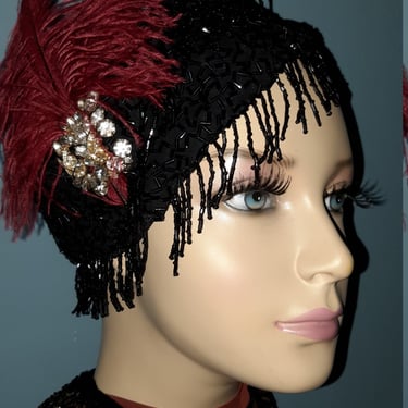 1920's  CLOUCHE FLAPPER HAT 