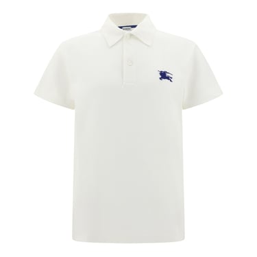 Burberry Men Equestrian Knight Polo Shirt