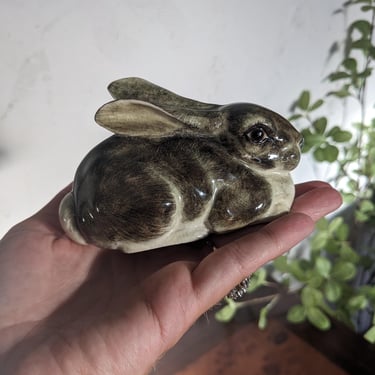 Vintage Bone China Rabbit Figurine 