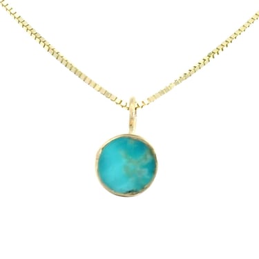Vaṭṭam Chrysocolla Necklace