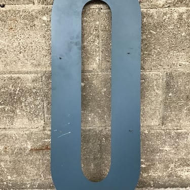 Giant Steel Blue “O” (Seattle)