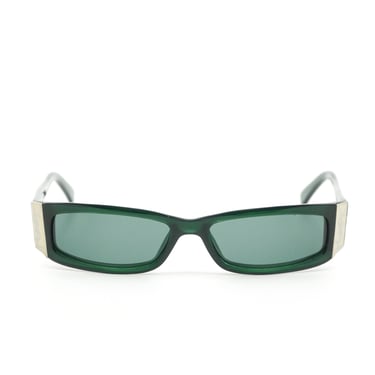 Yves Saint Laurent Teal Micro Sunglasses
