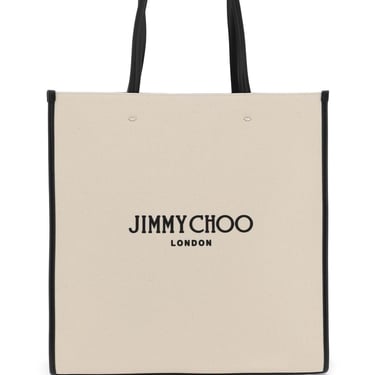 Jimmy Choo N/S Canvas Tote Bag Women