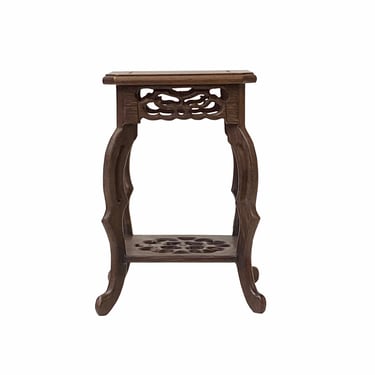 5" Chinese Brown Wood Square Tall Table Top Stand Display Easel ws1615AE 
