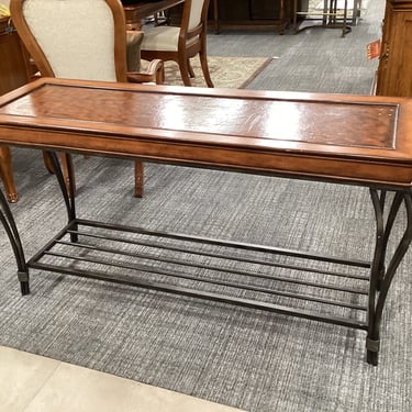 Iron Base Sofa Table