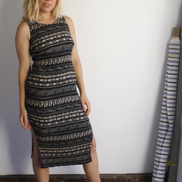 Crinkle Sheath Dress
