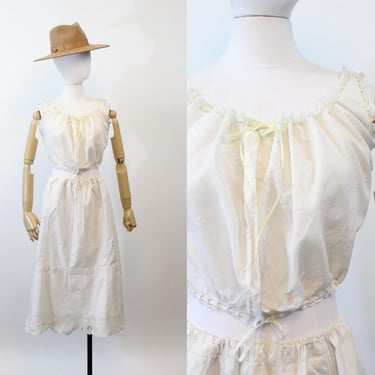 EDWARDIAN blouse small medium lingerie eyelet lace | new spring summer 