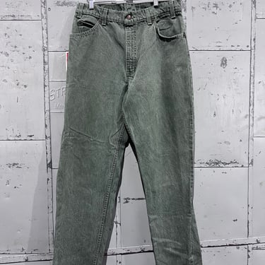 90s 32x30 Levi’s Orange tab Jeans 550 green denim pants 