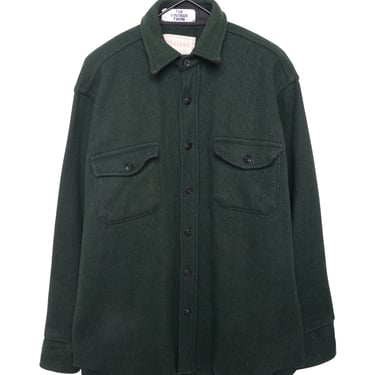 Green Wool Flannel Jacket USA