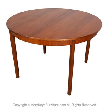 Mid-Century Teak Oval Extendable Dining Table by McIntosh of Kirkcaldy 