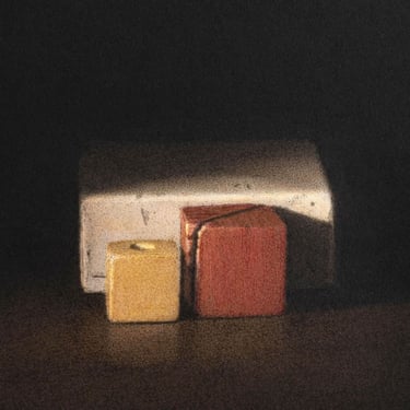 Cube Jaune, Cube Rouge by Catherine Jansens