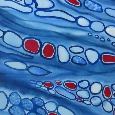 Xylem Vessel - original watercolor painting - biology art 