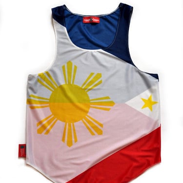 Philippines Flag Tank Top