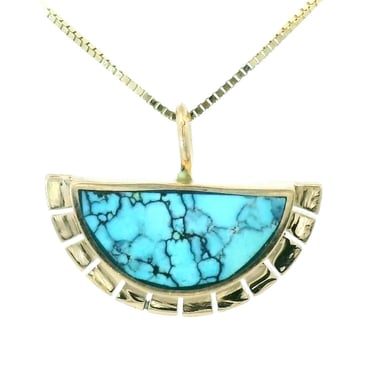 New Moon Turquoise Selene Necklace