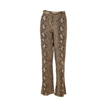 Gucci Snakeskin Leather Pants