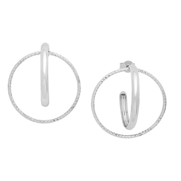 Earrings | Double Hoops