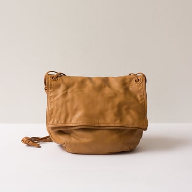 1980s Bottega Veneta Soft Slouchy Mini Messenger 