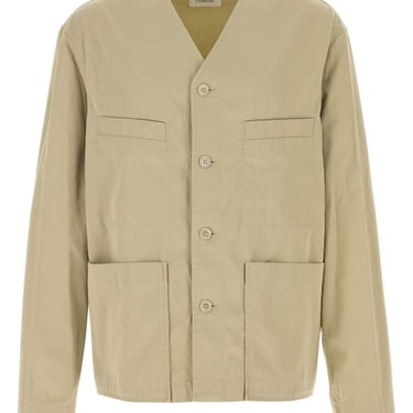 Lemaire Men Khaki Cotton Jacket