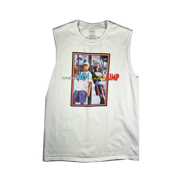 Vintage White Men Can't Jump T-Shirt Tank Top