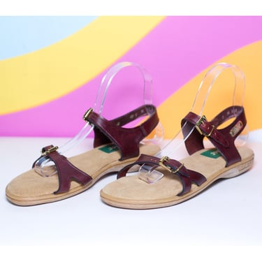 Vintage 1980s Bass Sandals | Size 7 