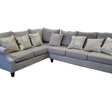 Grey L-Shaped Sectional