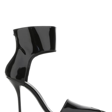 Alexander Mcqueen Women Black Leather Pumps