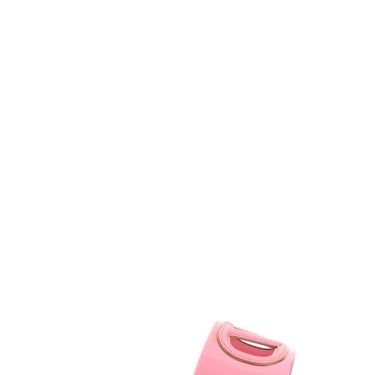 Valentino Garavani Woman Pink Leather Vlogo Slippers