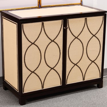 Basket Weave Display Cabinet