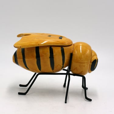 vintage Honey Bee Honey Jar 