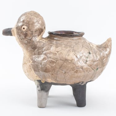 Louis Mendez Ceramic Bird Form Vase