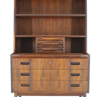 1960s Danish Secretary/Writing Cabinet by BRDR Larsen in Palisander 