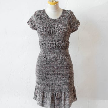 Vintage Isabel Marant Gathered Bodycon Dress S