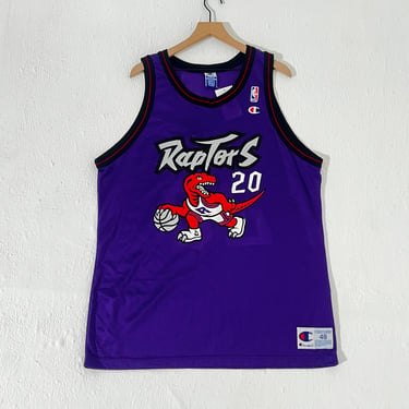 Vintage 1990's Damon Stoudamire #20 Toronto Raptors Jersey Sz. 48