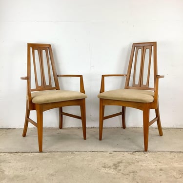 Pair Mid-Century Dining Chairs by Young Mfg. 