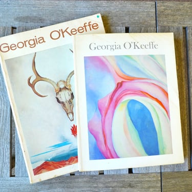 Georgia O'Keeffe Art and Letters, First Edition 1987 + , 2 Paperback Art Books 