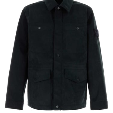 Stone Island Men Midnight Polyester Jacket