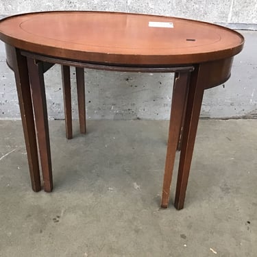 Nesting Mahogany Side Table (Seattle)